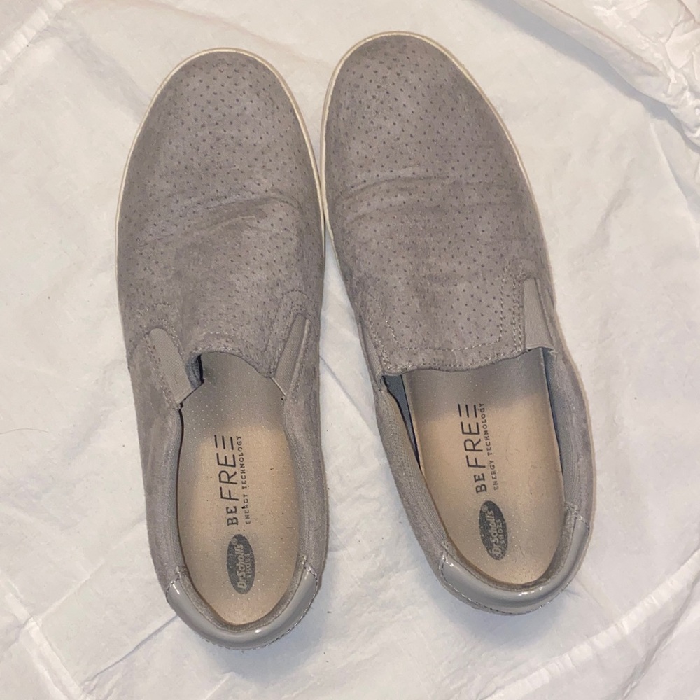 Dr. Scholl's Gray Women's Slip-On Sneakers